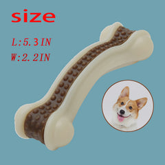 BETTEPROD bone-shaped chew aids easy grip for dogs.