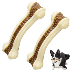 BETTEPROD dog bones chew toy indestructible design for aggressive chewers
