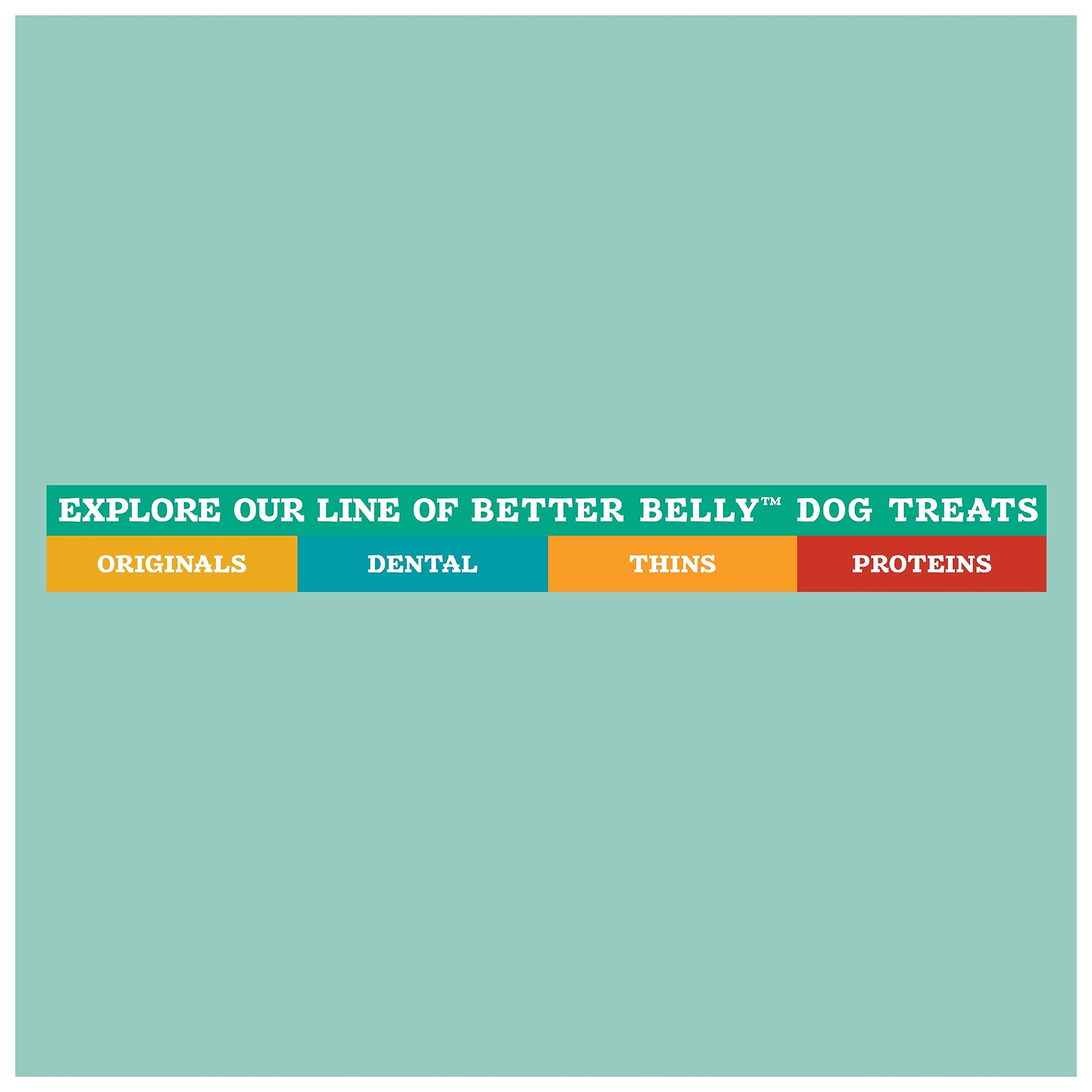 Better Belly Dental Benefits Visual Graph hints at plaque reduction through chewing
