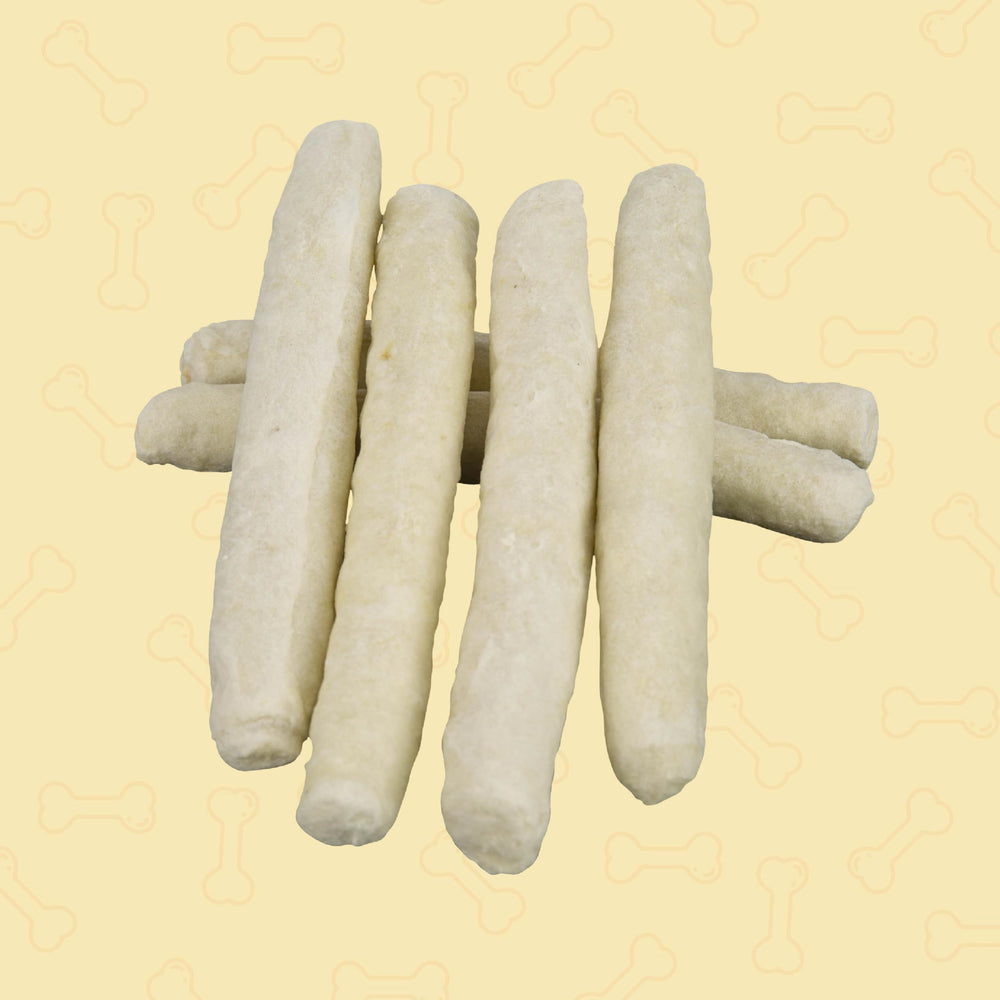 Better Belly Originals chicken liver small rolls ingredient list, showing two-ingredient formula.