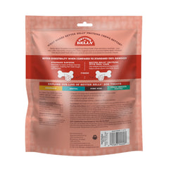 Close-up of Real Lamb Twists texture highlighting digestible chews