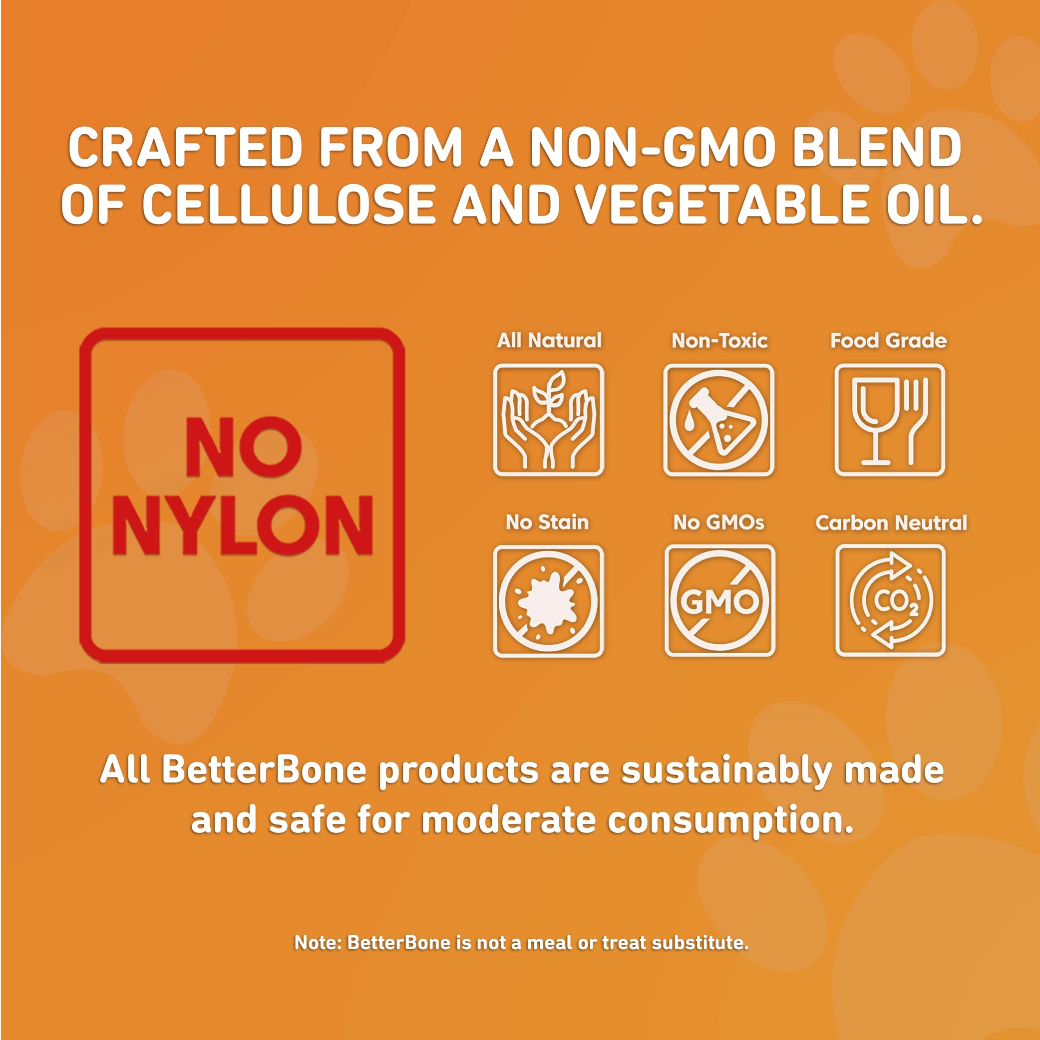 BetterBone packaging and eco-friendly manufacturing supporting net-zero goals.