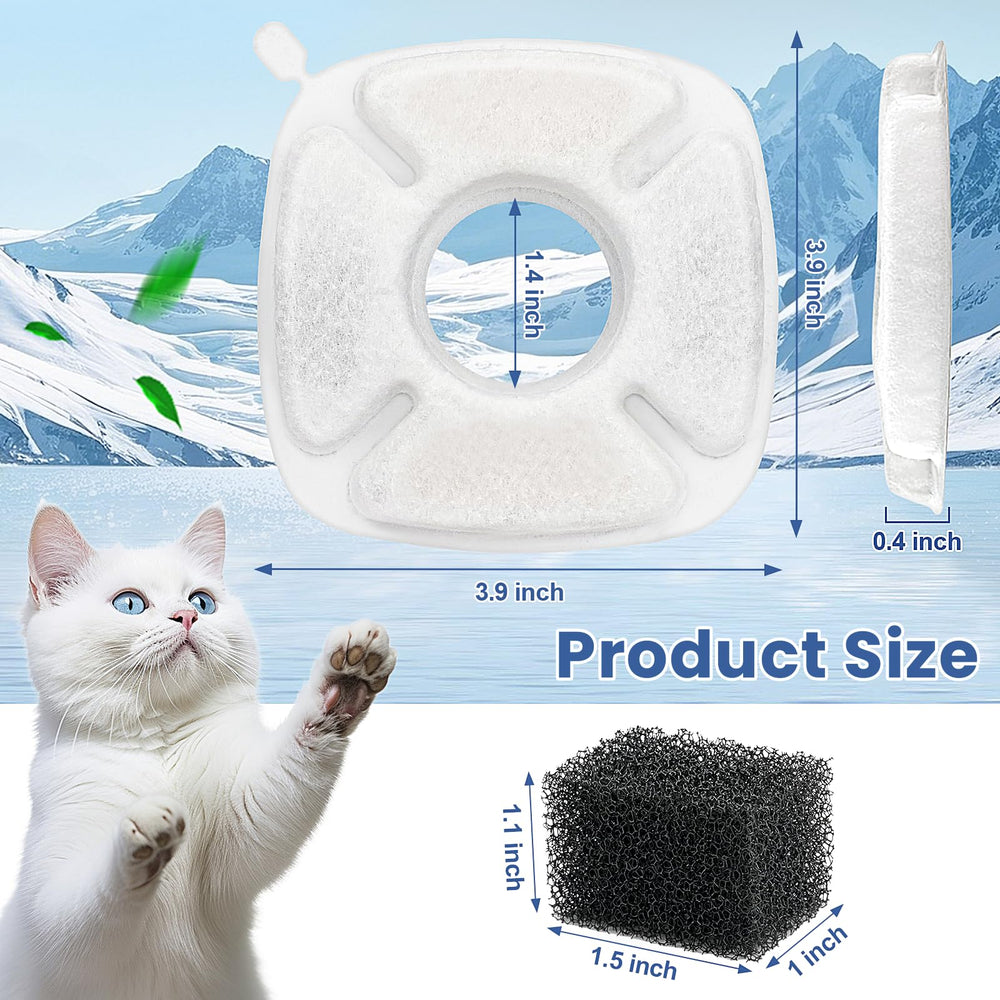 Beyolike three-layer filtration with cotton, carbon and resin captures impurities