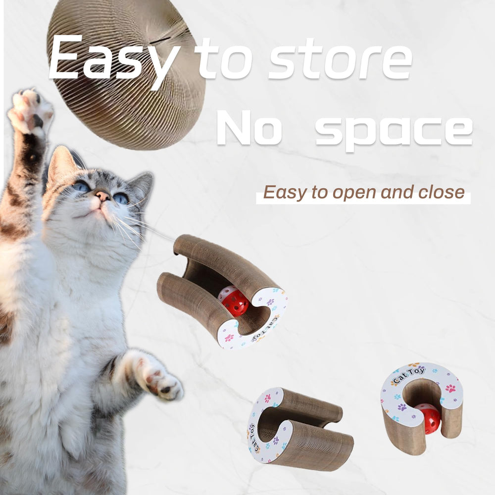 Bfbawm Kitty Curls 2-pack for versatile indoor play.