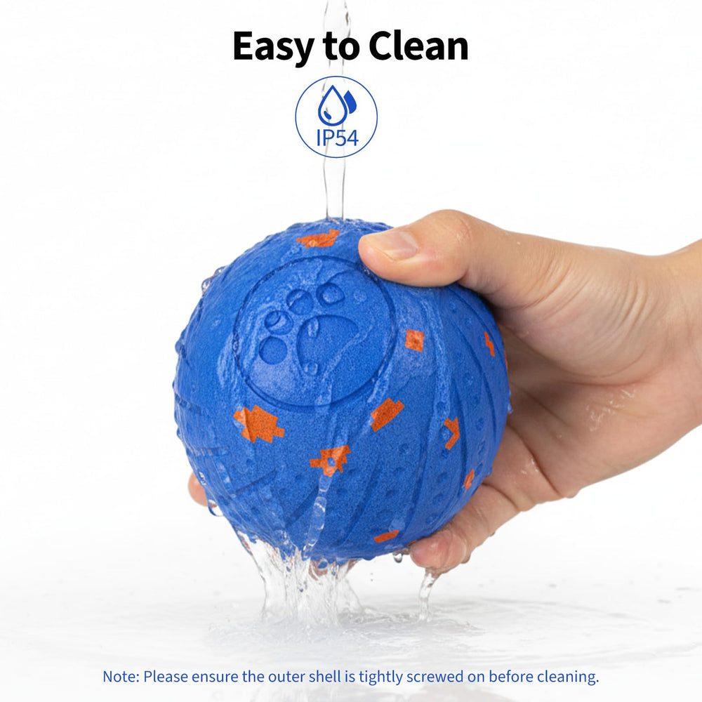 BFFWOW dog ball IP54 water resistance ideal for indoor and outdoor play.