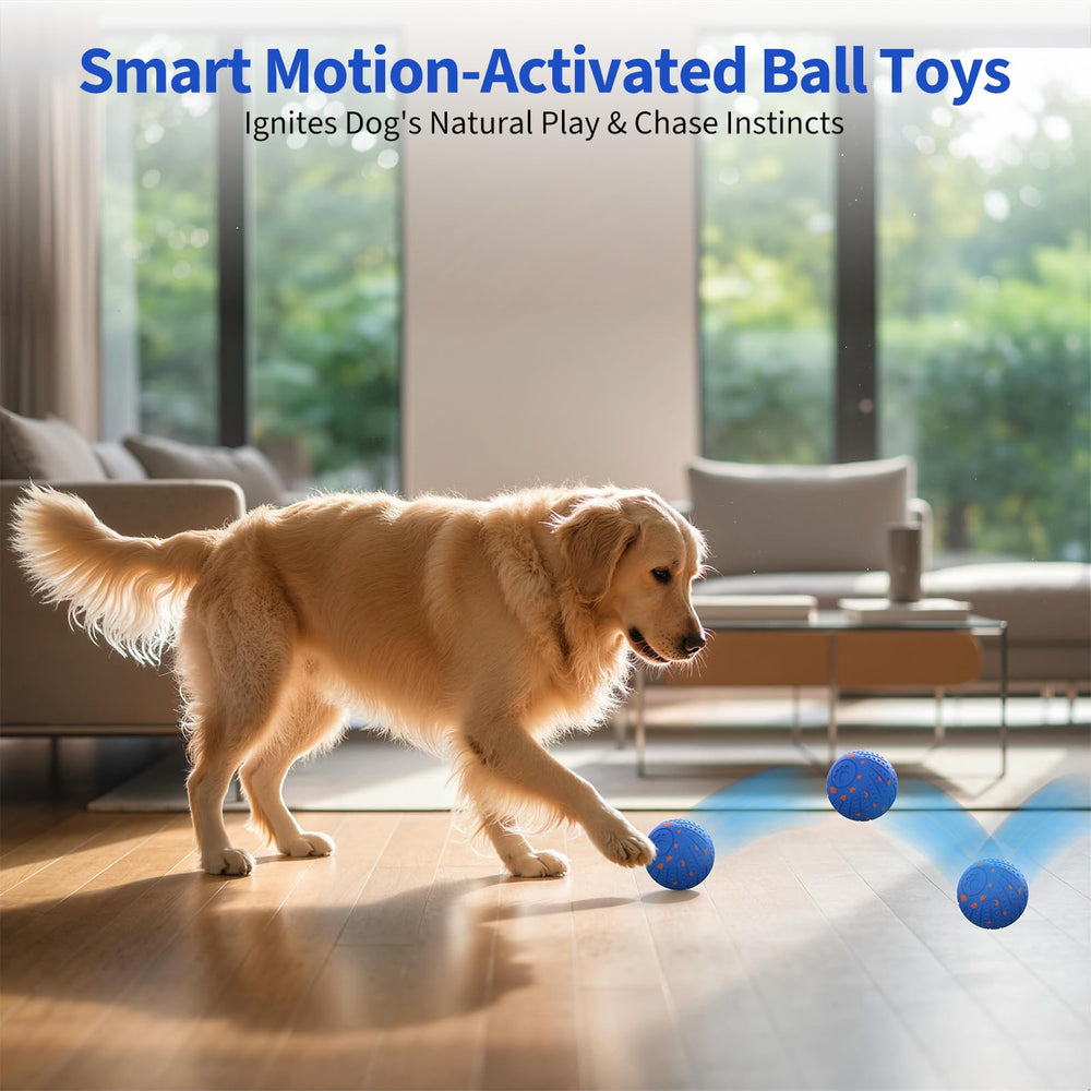 BFFWOW dog ball in normal mode provides steady movement for daily exercise and fun.