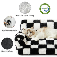 BFPETHOME pet sofa arrives vacuum-packed and expands for use