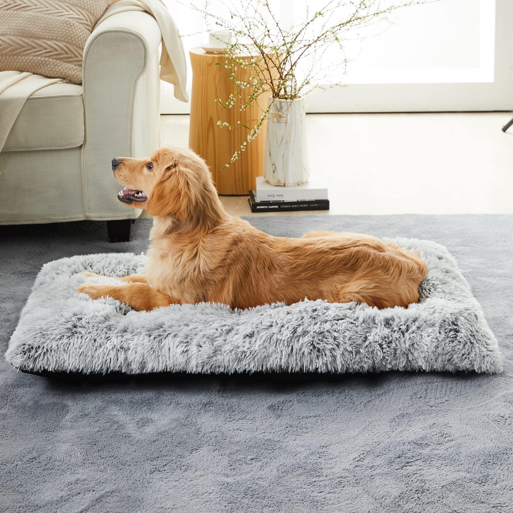 BFPETHOME bed interior padding secured for lasting shape and support.