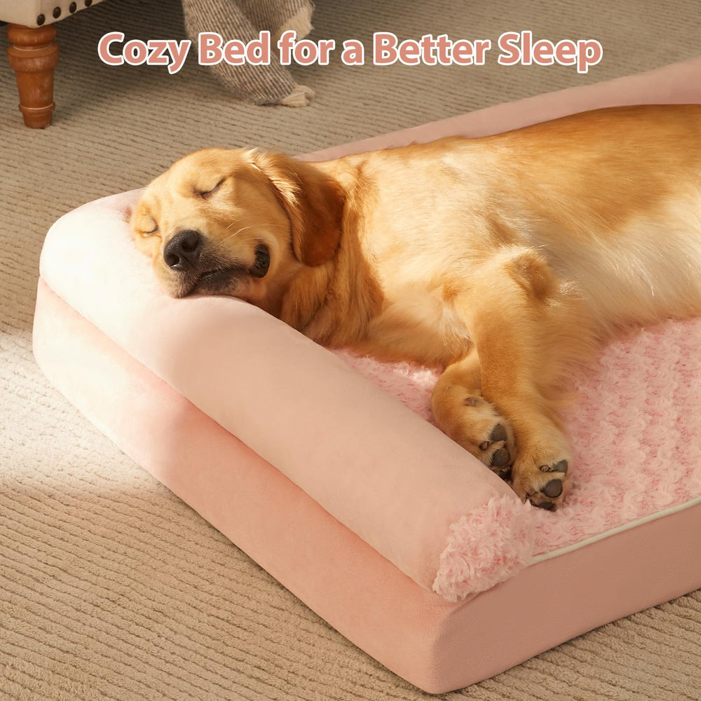 BFPETHOME orthopedic egg-crate foam supports joints and muscles.