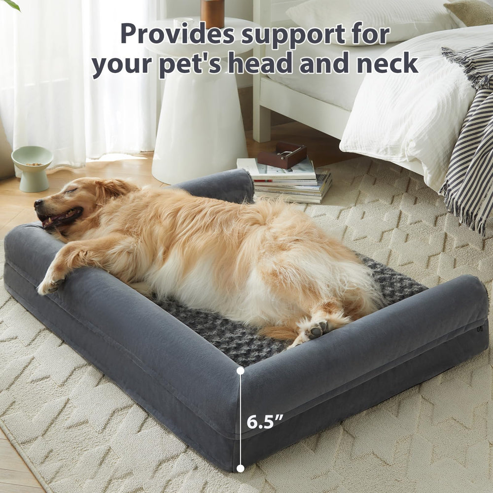 BFPETHOME rose plush surface creates a calming, cozy nap spot.