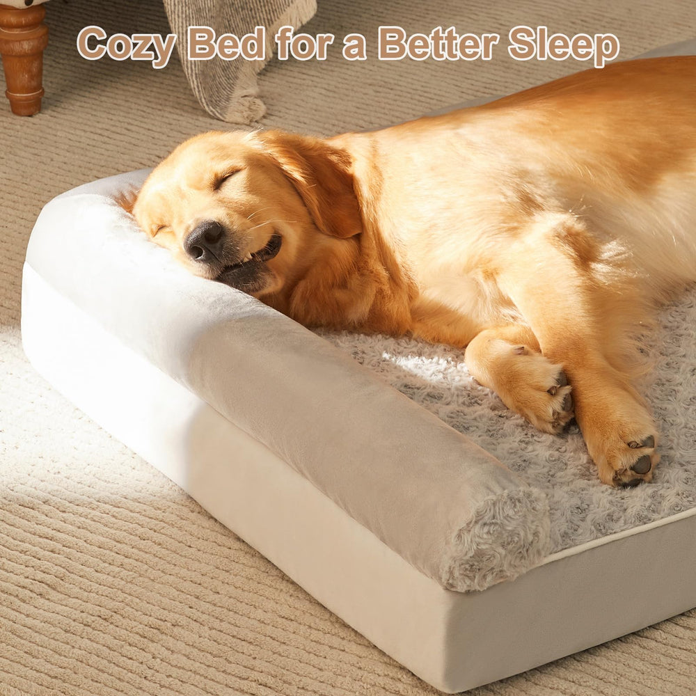 BFPETHOME u-shaped sofa bed boosts neck and head support.