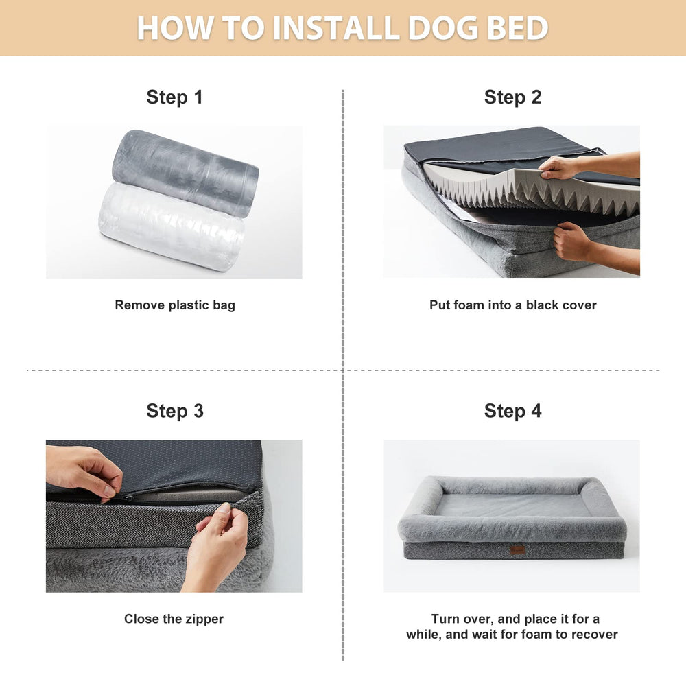 BFPETHOME washable cover makes cleaning quick and easy
