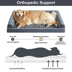 BFPETHOME dog bed waterproof cover focuses on easy removal for quick cleaning