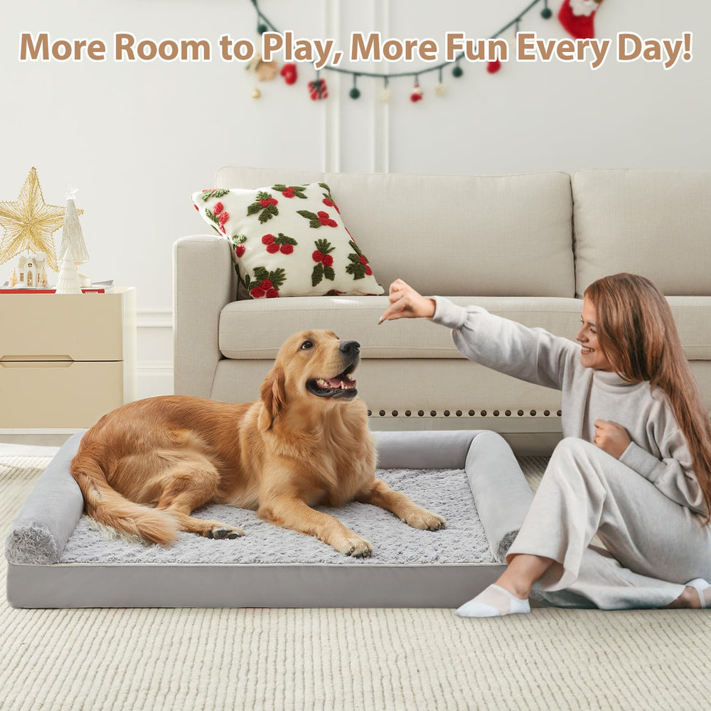 BFPETHOME waterproof inner layer guards foam from spills and accidents.