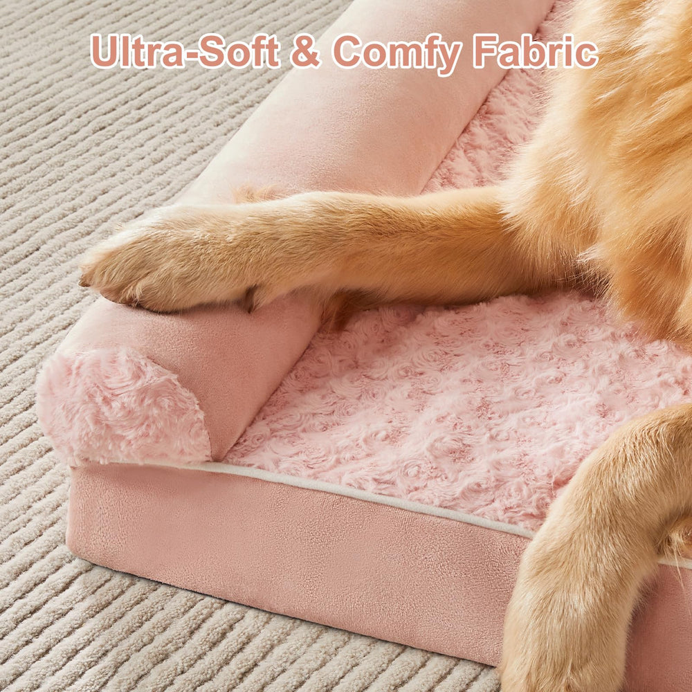 BFPETHOME waterproof inner layer protects foam from accidents.