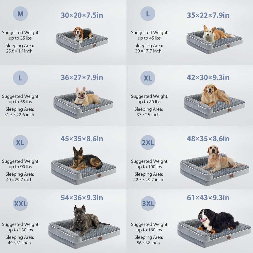 BFPETHOME L-shaped design offers head and neck support for resting.
