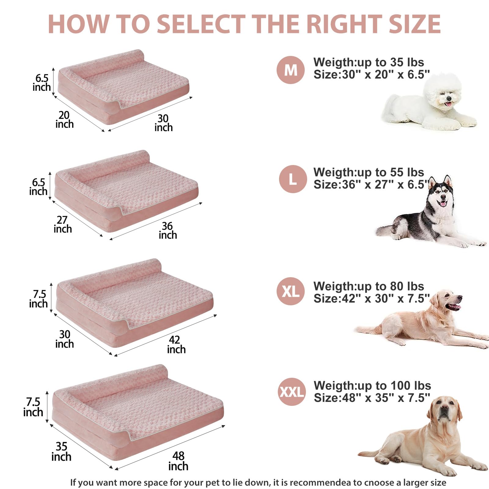 BFPETHOME orthopedic bed waterproof liner protects foam from spills