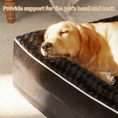 BFPETHOME orthopedic egg foam close-up showing firm support for muscles and pressure points.