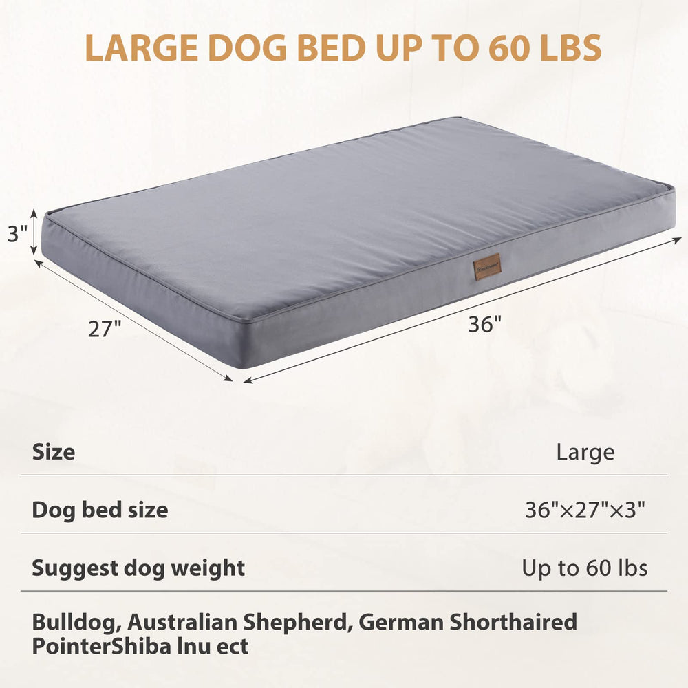 BFPETHOME removable washable cover makes cleaning quick after adventures