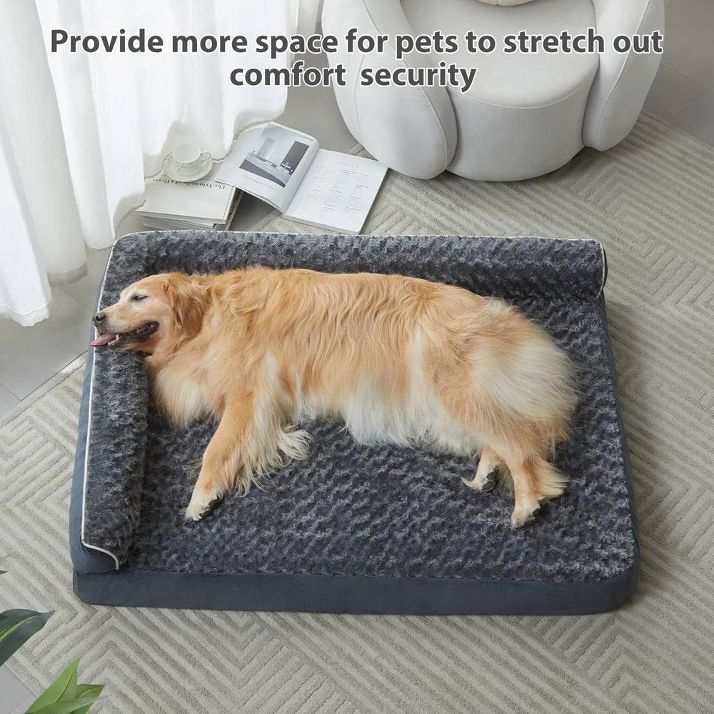 BFPETHOME soft surface with waterproof layer protects foam and paws