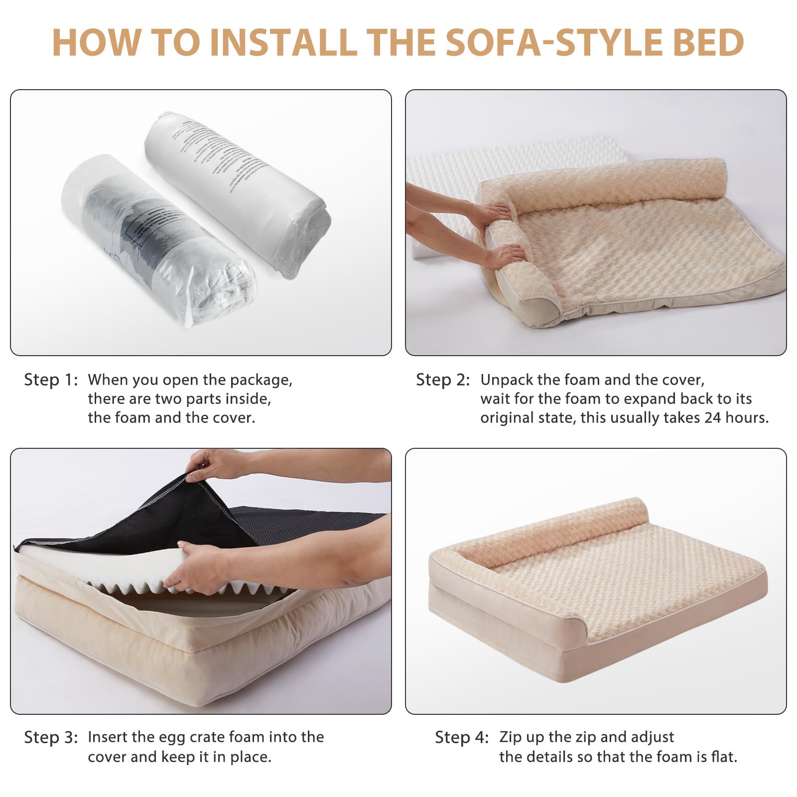 BFPETHOME soft fluffy surface delivers gentle touch for paws and noses