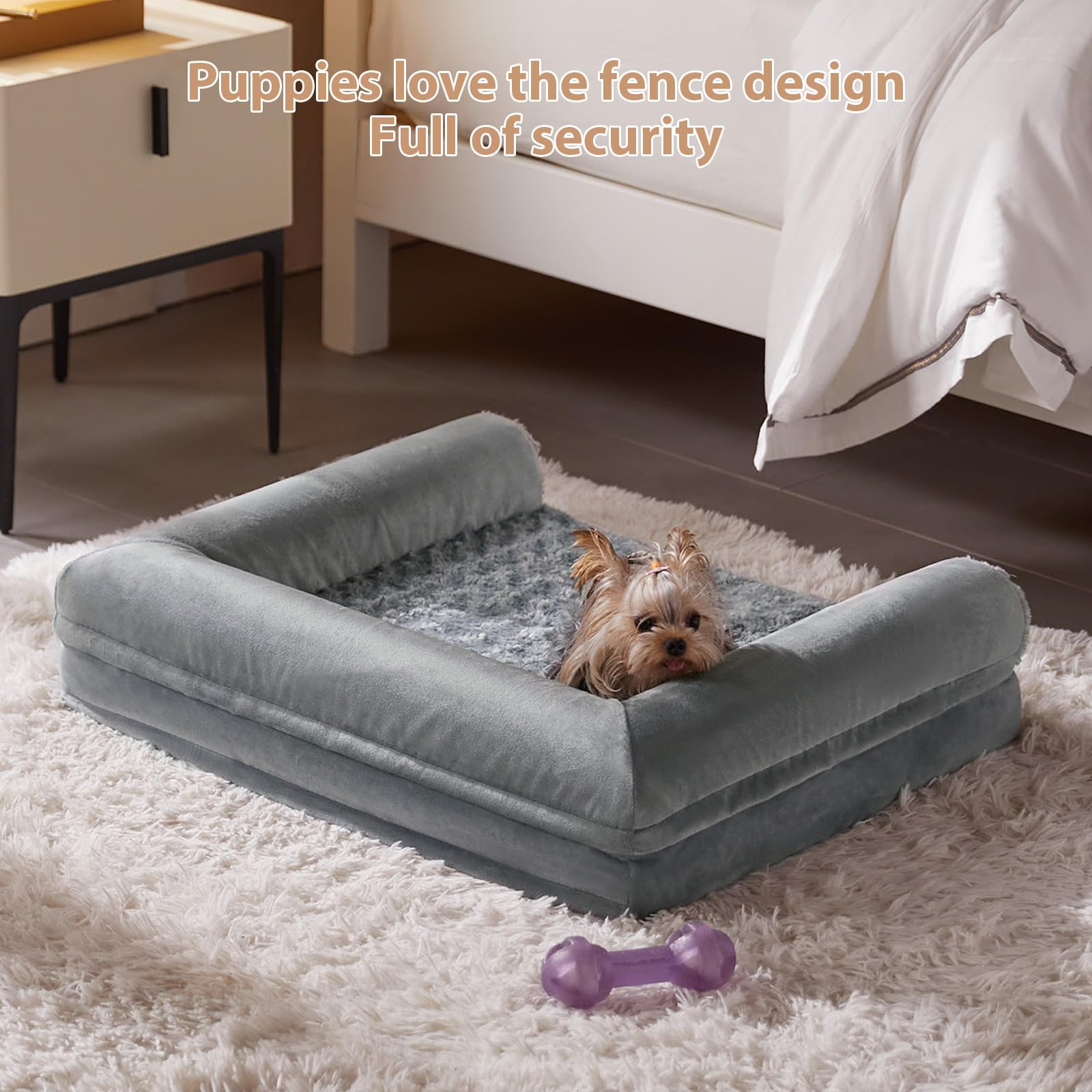 BFPETHOME U shaped design provides secure resting space