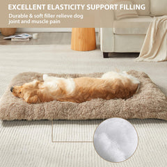 BFPETHOME washable crate pad remains fluffy after washing