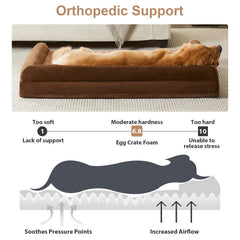 BFPETHOME bed with waterproof inner layer to protect the foam