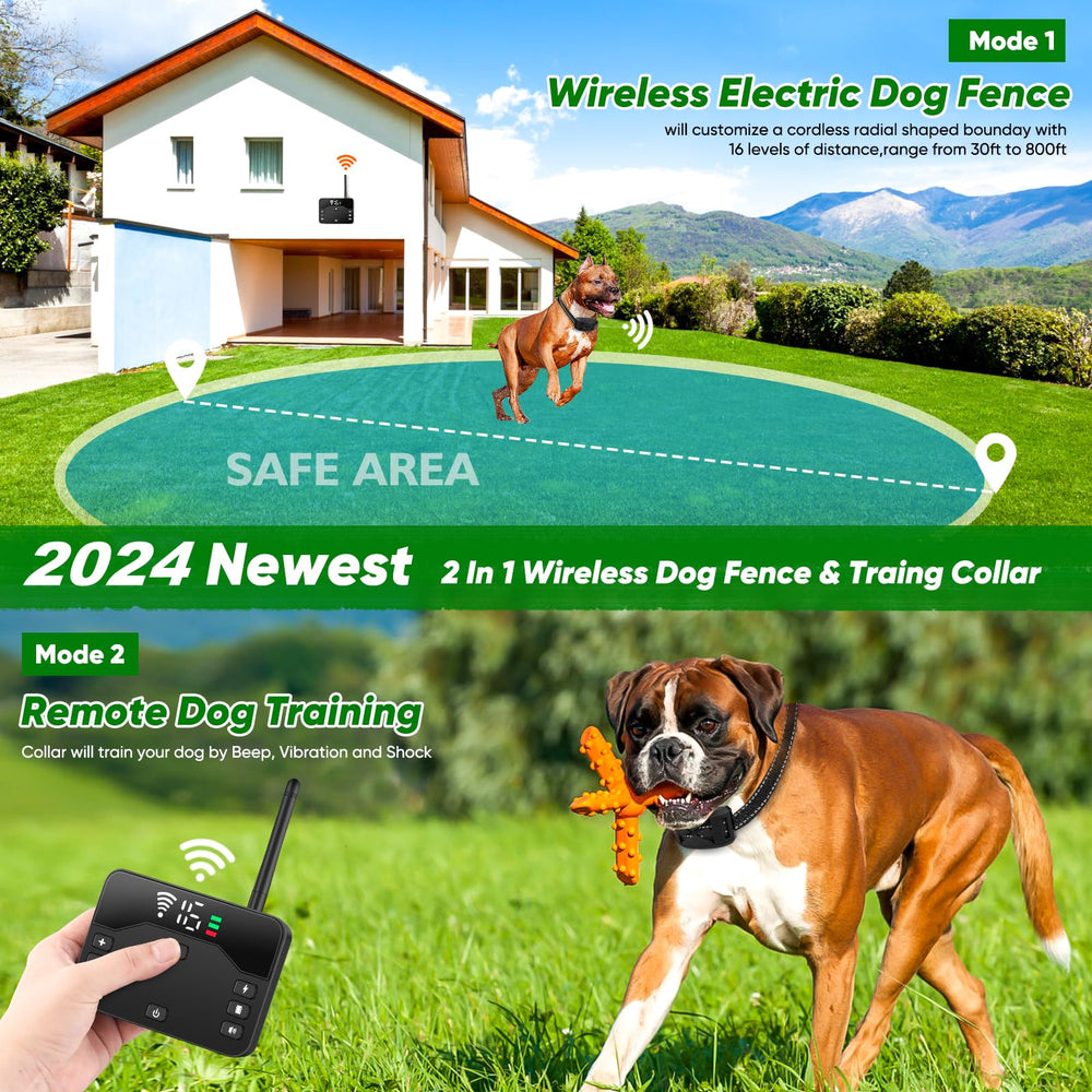 BHCEY IP65 waterproof receiver collar ready for rain and spray
