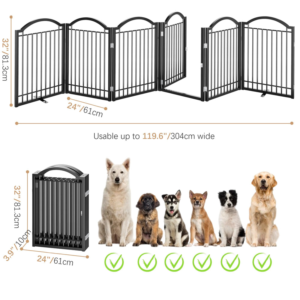 BHG extra-wide 144-inch gate spans large doorways for open-plan spaces.