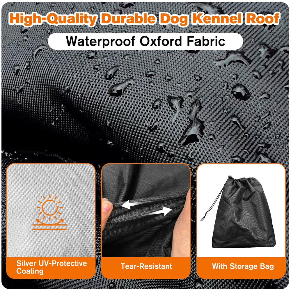 Bhyhok sturdy strap-fastening system keeps cover secure in windy weather.