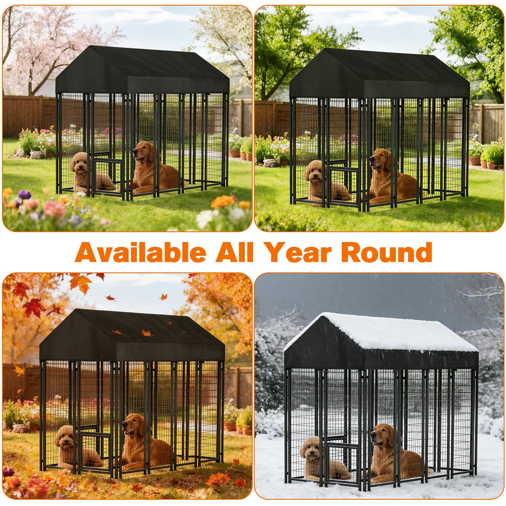 Bhyhok weather-ready cover fits most cages and installs without tools.