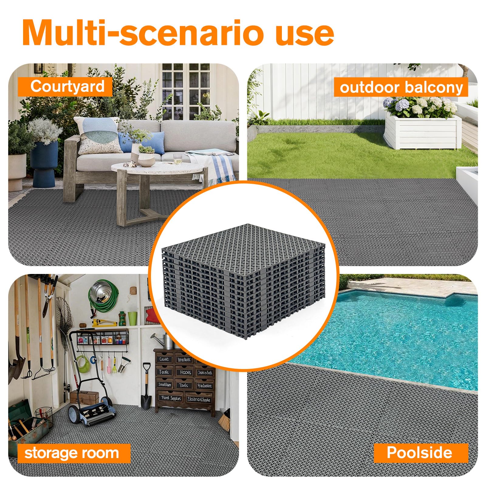 Bhyhok expandable flooring tiles let you cover larger kennels seamlessly.