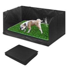 Bhyhok high walls potty with splash guards keeps indoor areas clean and dry