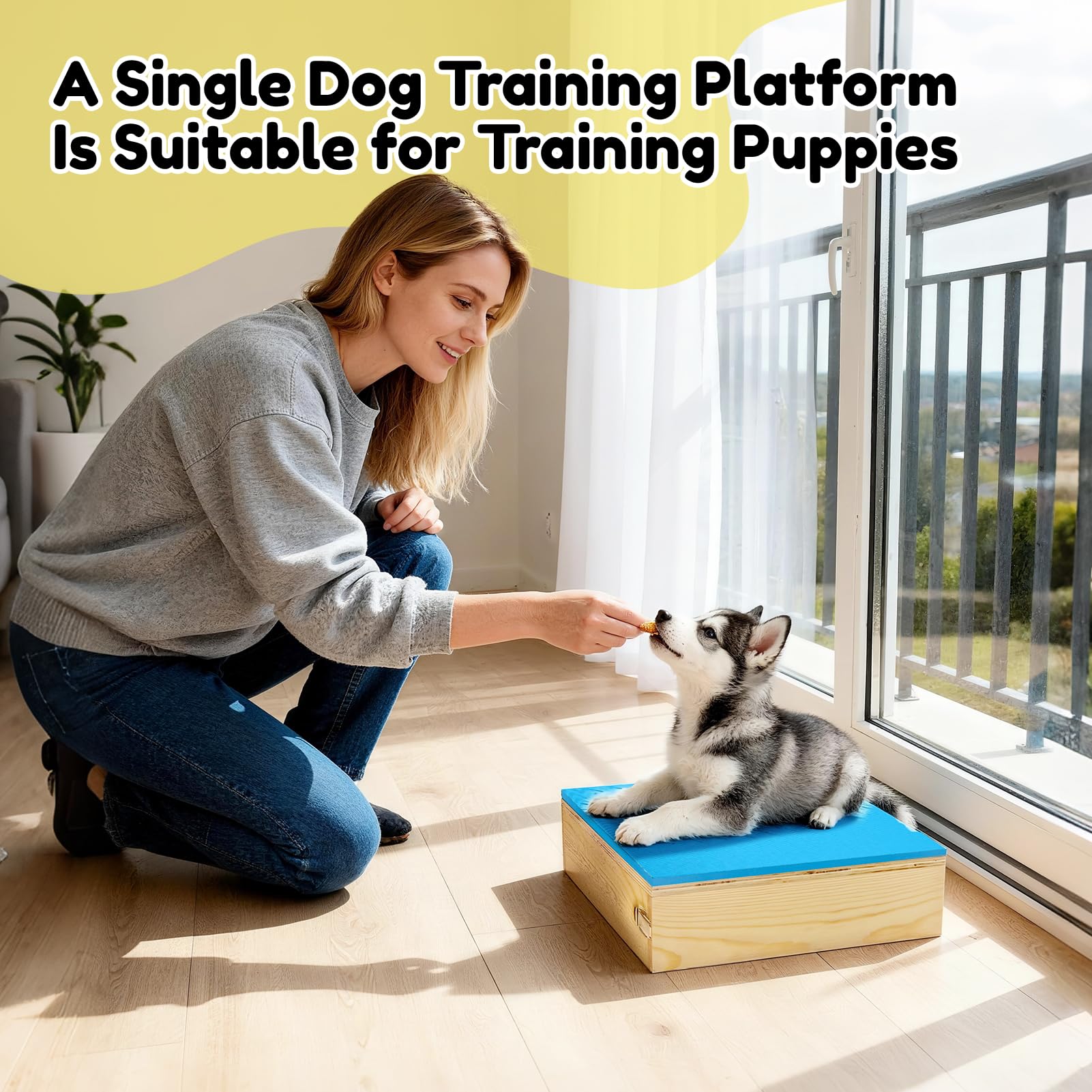 Bhyhok non-slip bottom prevents movement during training on any floor