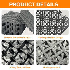 Bhyhok durable PP kennel flooring stands up to daily use in kennels.