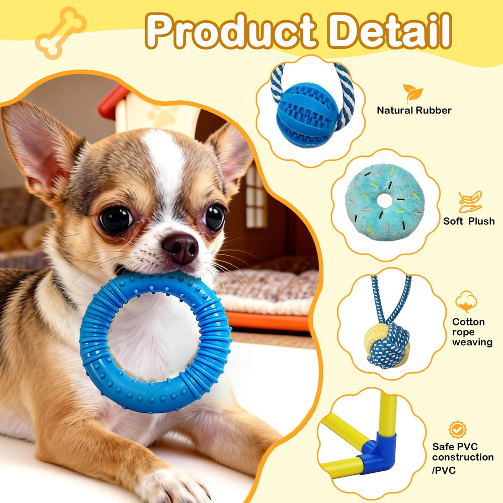 Bhyhok two bell plush toys add gentle sounds to reward playful exploration