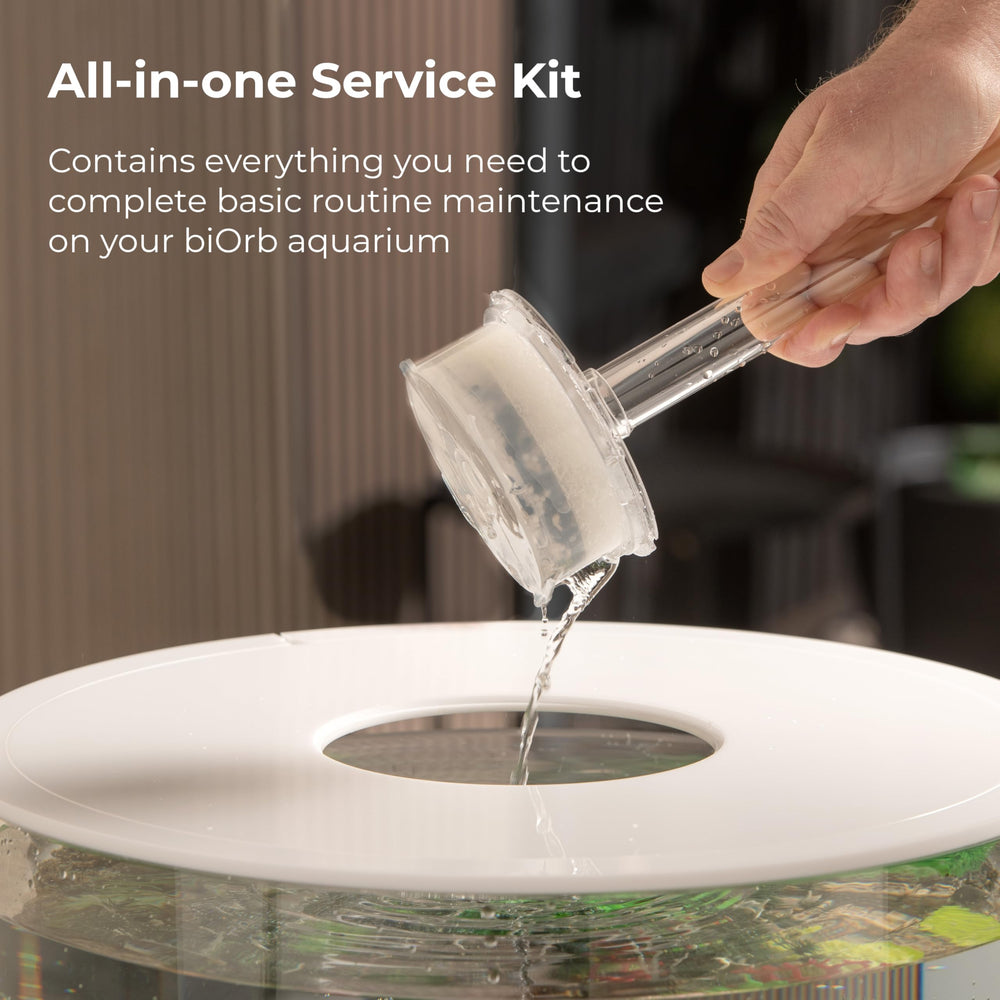 biOrb service kit filter cartridge demonstrates universal filtration for biOrb aquariums
