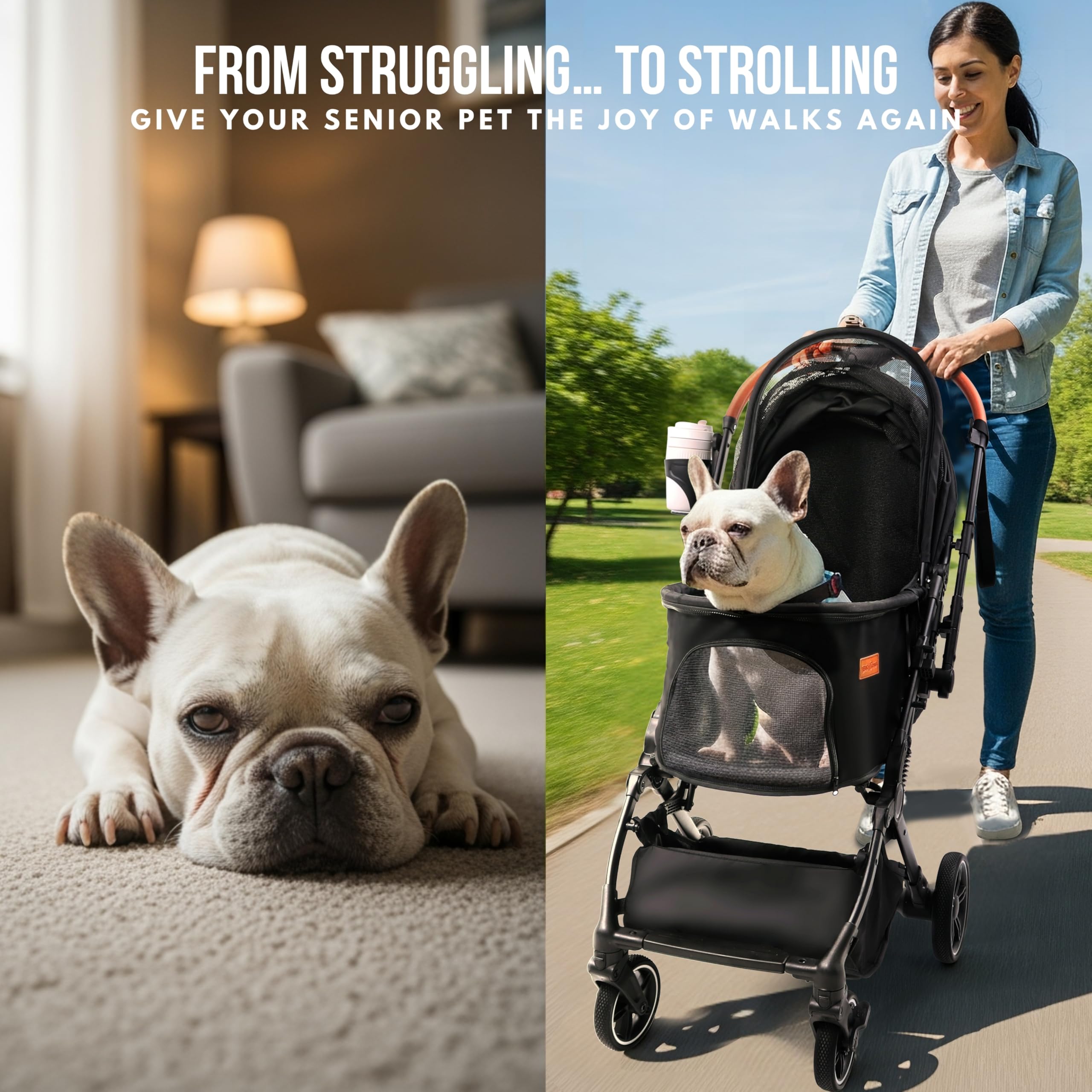 Bicystar aluminum-frame stroller built for durability and longevity