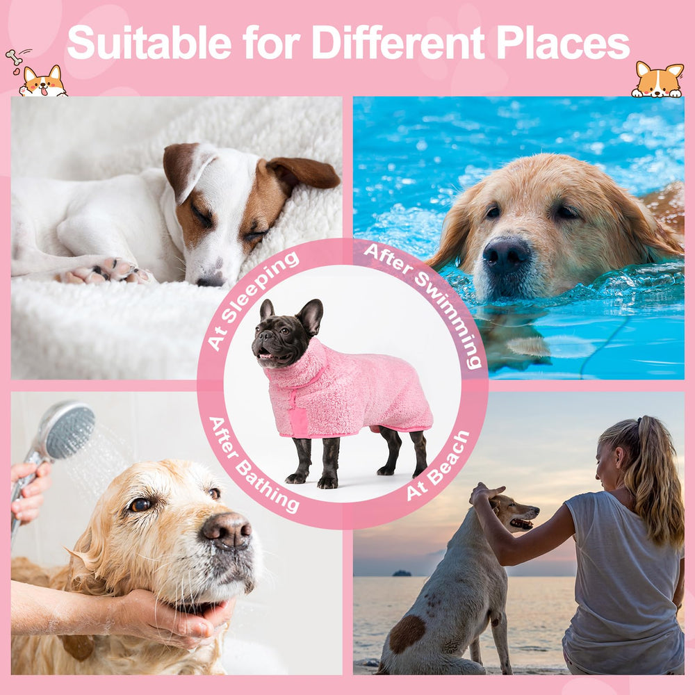Bienbee bathrobe five-size range fits most breeds