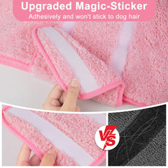 Bienbee dog drying coat is machine washable for simple cleaning after baths.