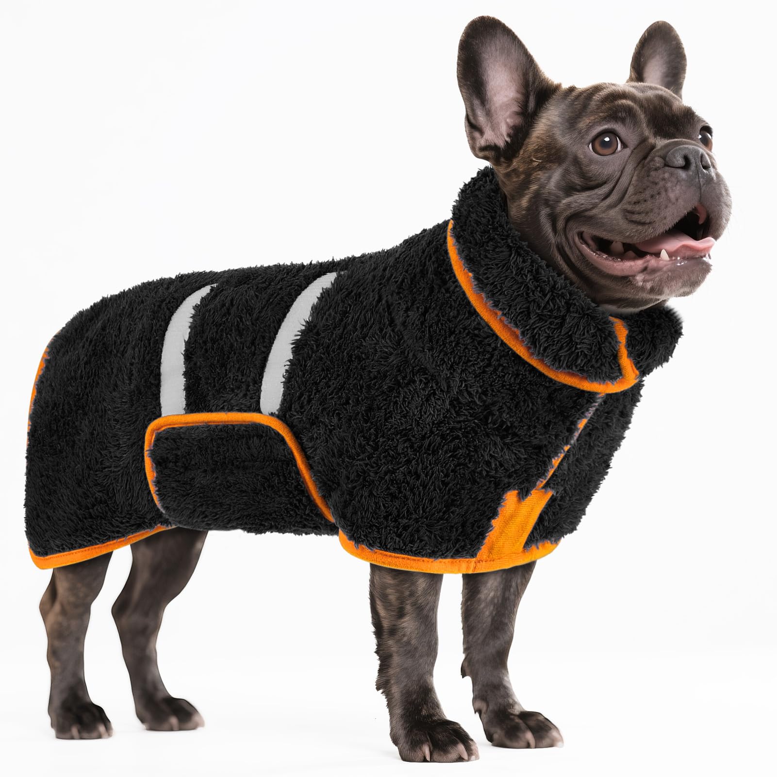 Bienbee dog bathrobe quick-dry fleece dries fur quickly after bath