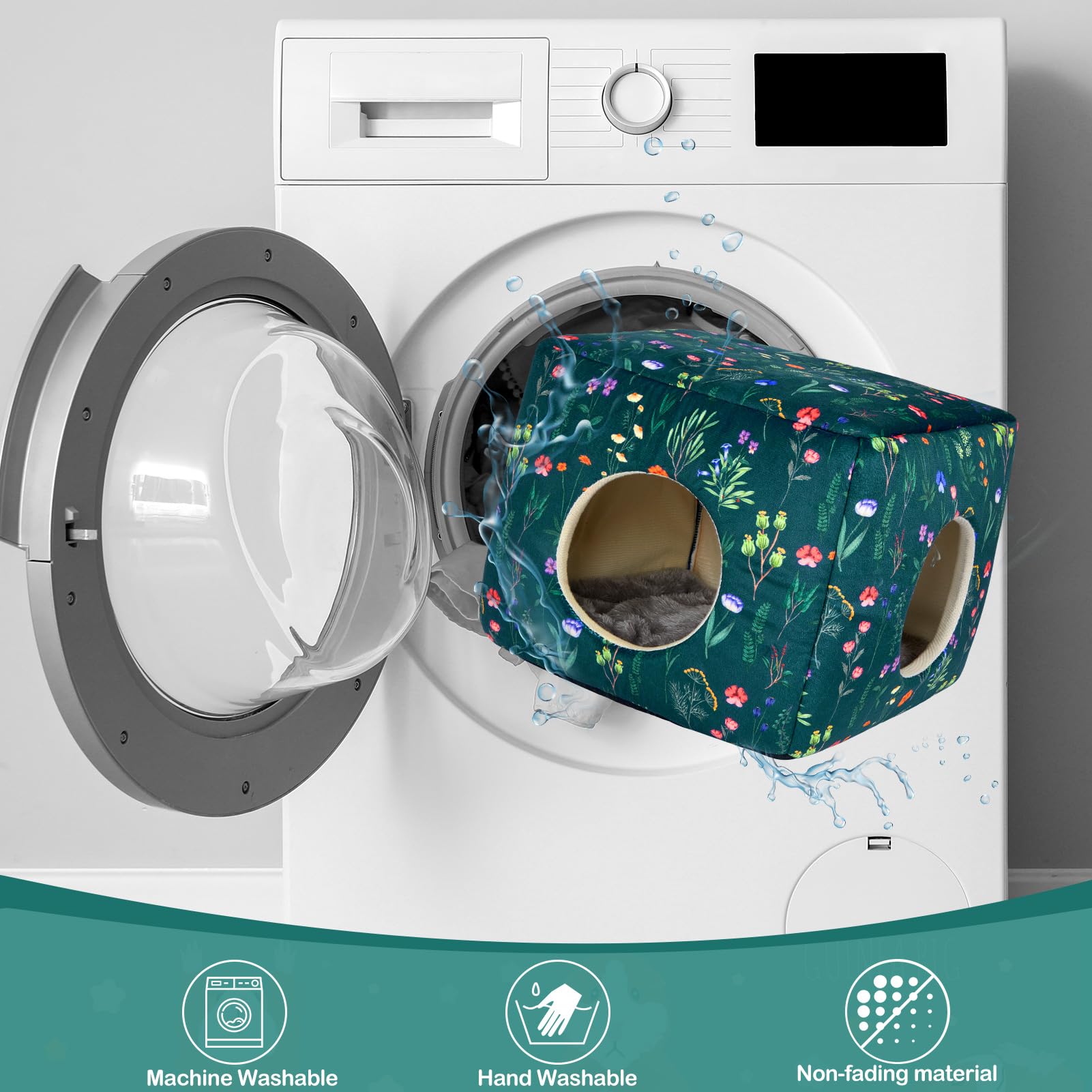 Bienbee hideout measures 9.8 inches square for compact spaces.