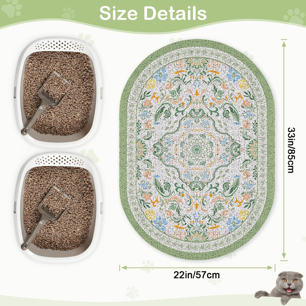 Bienbee mat offers multifunctional use as food or water mat.