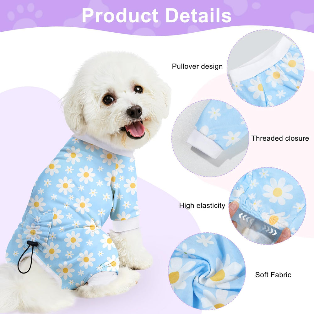 Bienbee duck pattern dog pajamas for everyday attire