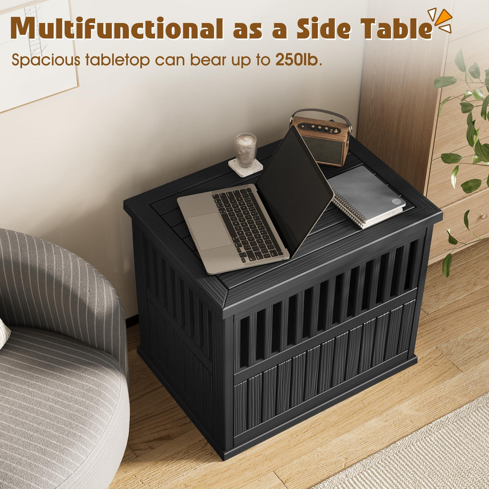 Bifanuo decorative crate doubles as furniture for modern homes