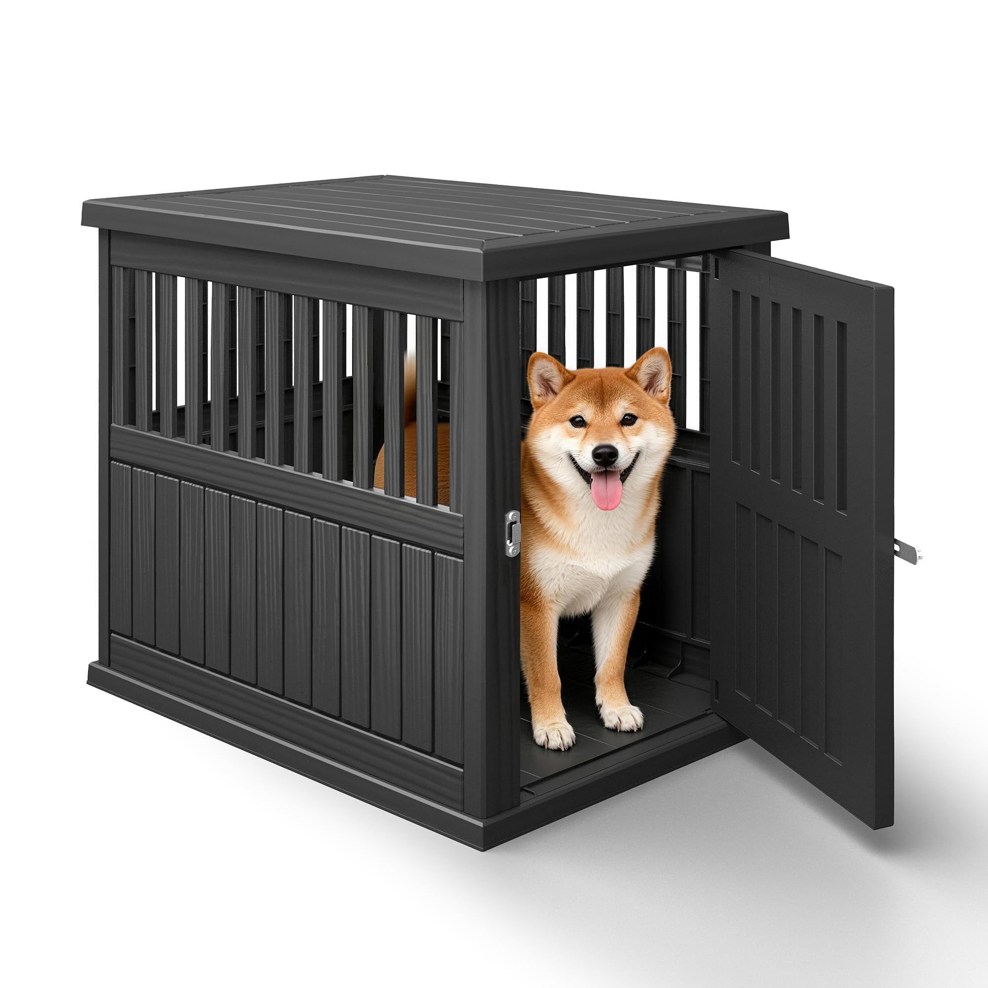 Bifanuo 30-inch dog house end-table kennel combines style and safety