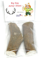 Big Dog Antler Chews: extra-large whole elk antler pieces great for durable chews.
