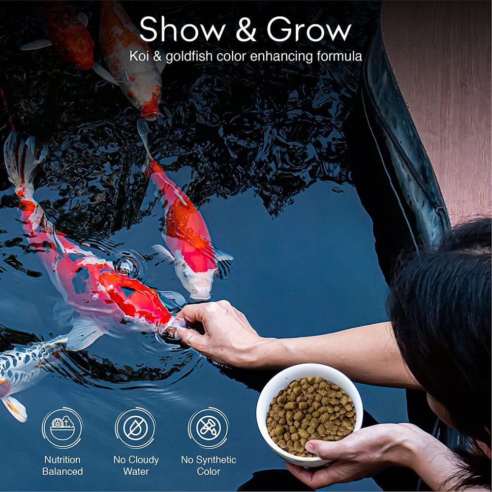BIG Kahuna koi food 32% protein supports healthy growth and activity