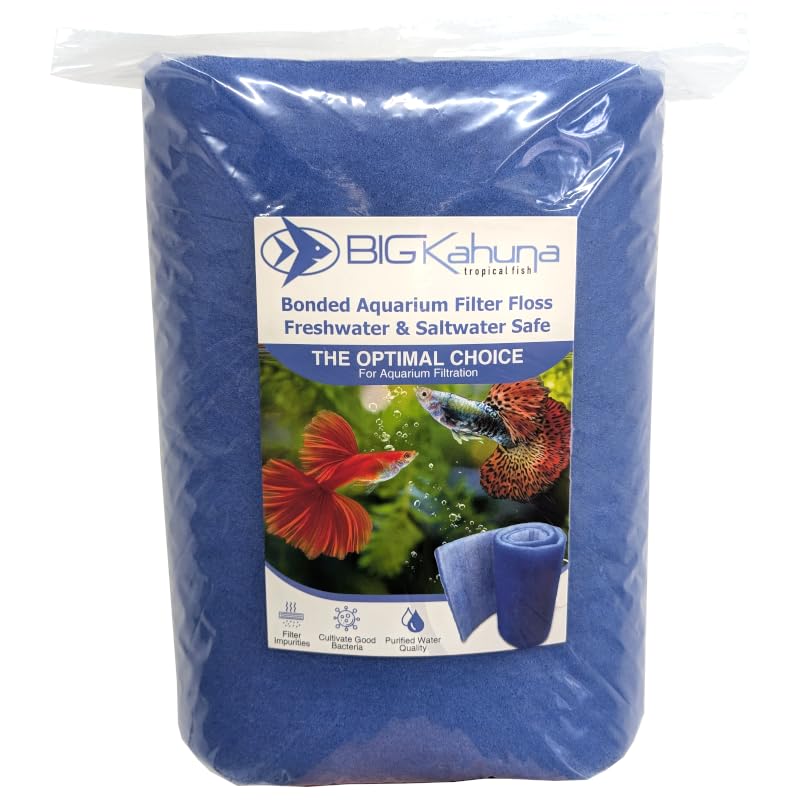 Big Kahuna 1-inch thick filter pad for wet/dry filters keeps water clear.